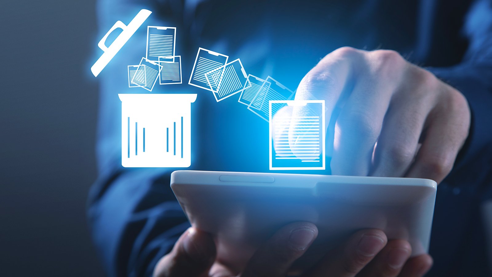 Vider la corbeille ne supprime pas immédiatement les fichiers : ils restent récupérables tant qu’aucune nouvelle donnée n’a été écrite à leur emplacement ©Shutterstock