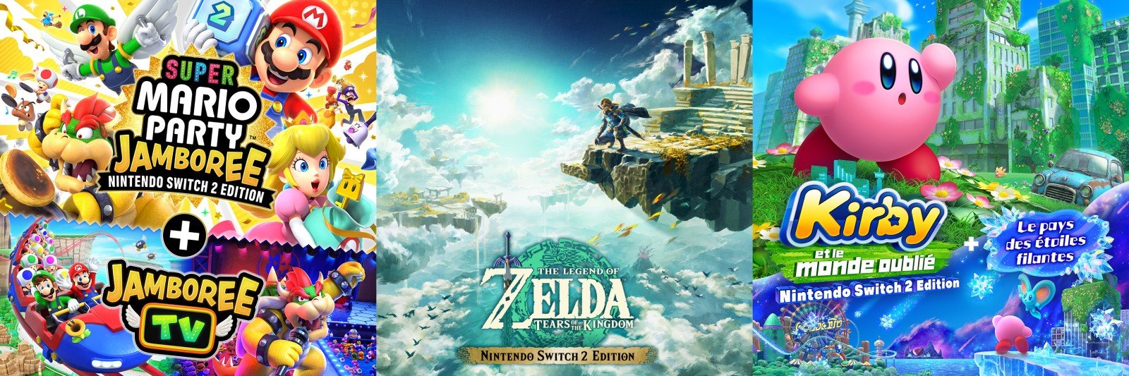 Les mises à jour "Switch 2 Edition" ne seront pas disponibles avant le 5 juin. ©Nintendo