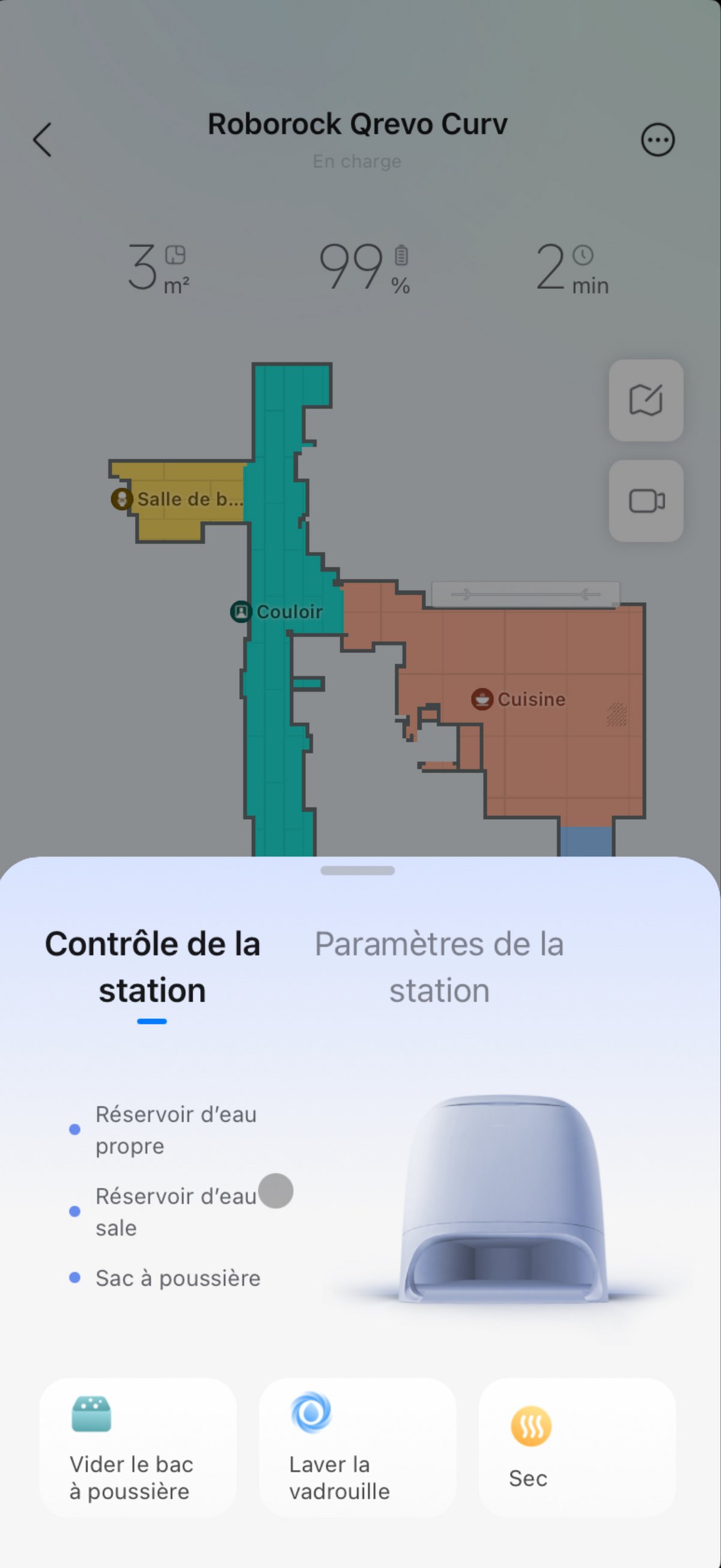 Roborock Qrevo Curv 2 Pro Option station