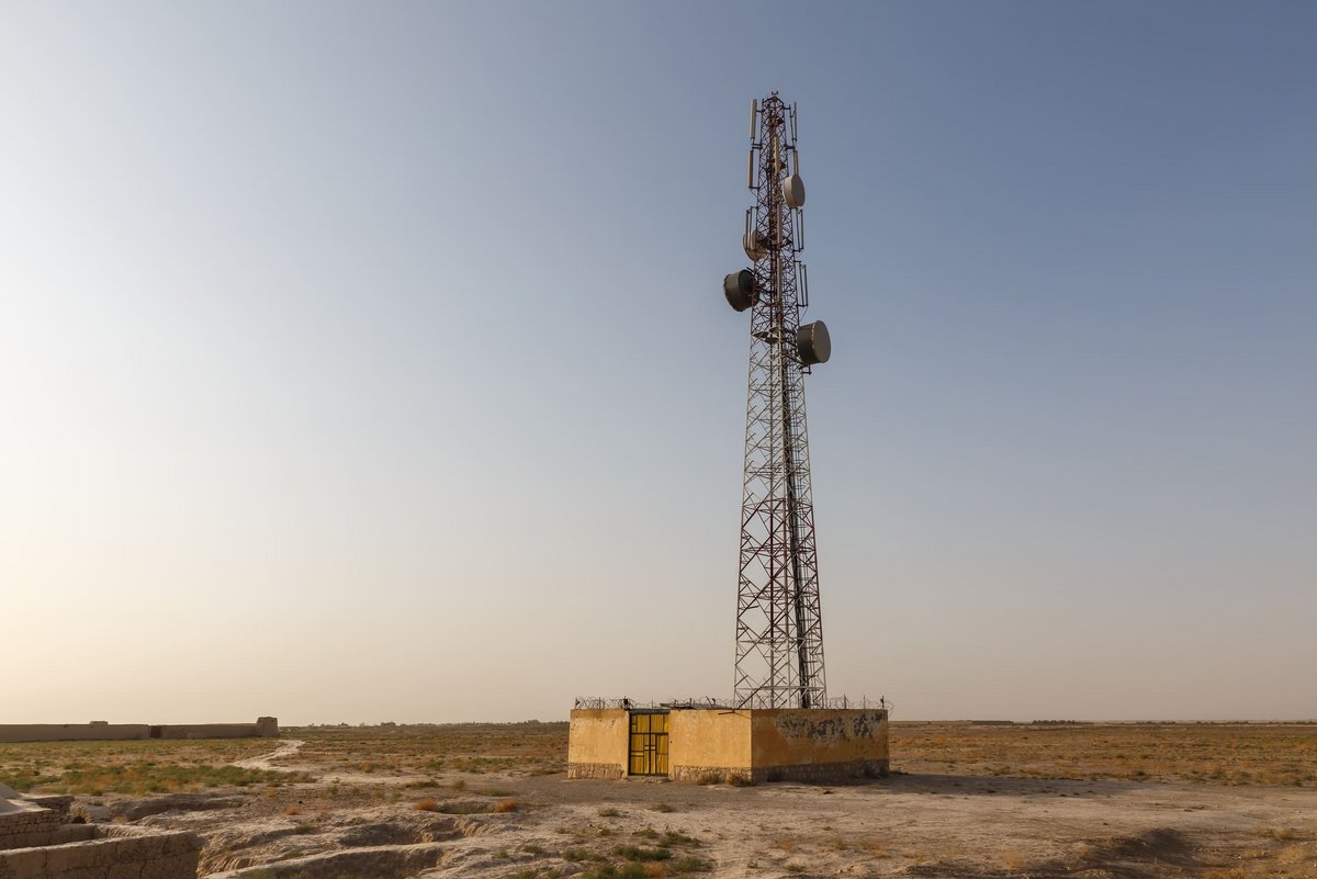 Une tour de télécommunication en Afghanistan © Mieszko9 / Shutterstock