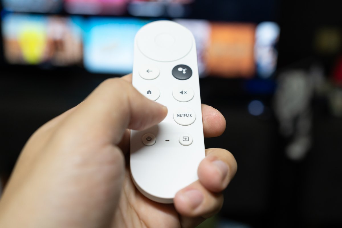 Vous devriez remarquer un peu de changement dans l'interface de Google TV. © Wongsakorn 2468 / Shutterstock