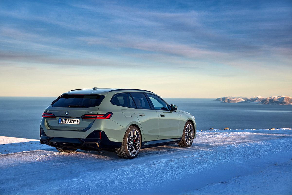 Le Touring se distingue par son envergure © BMW