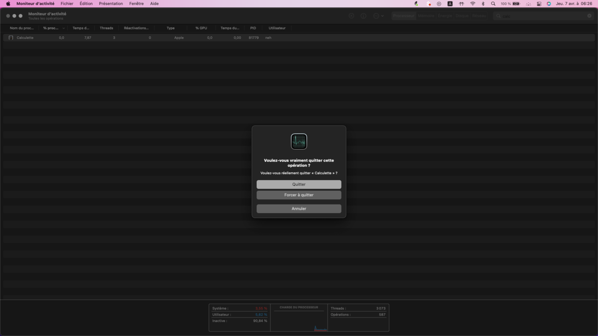 moniteur d'activité macos 2