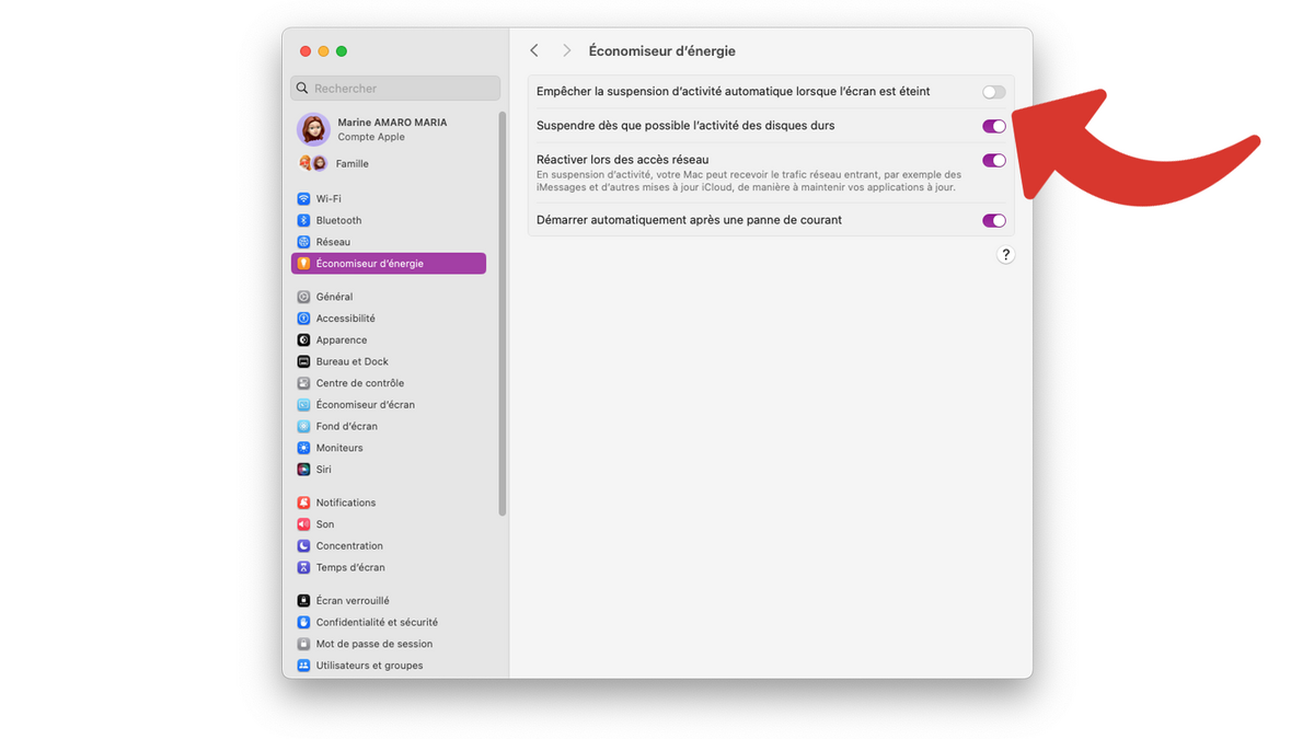 Gérer la suspension des disques durs de votre Mac © Clubic