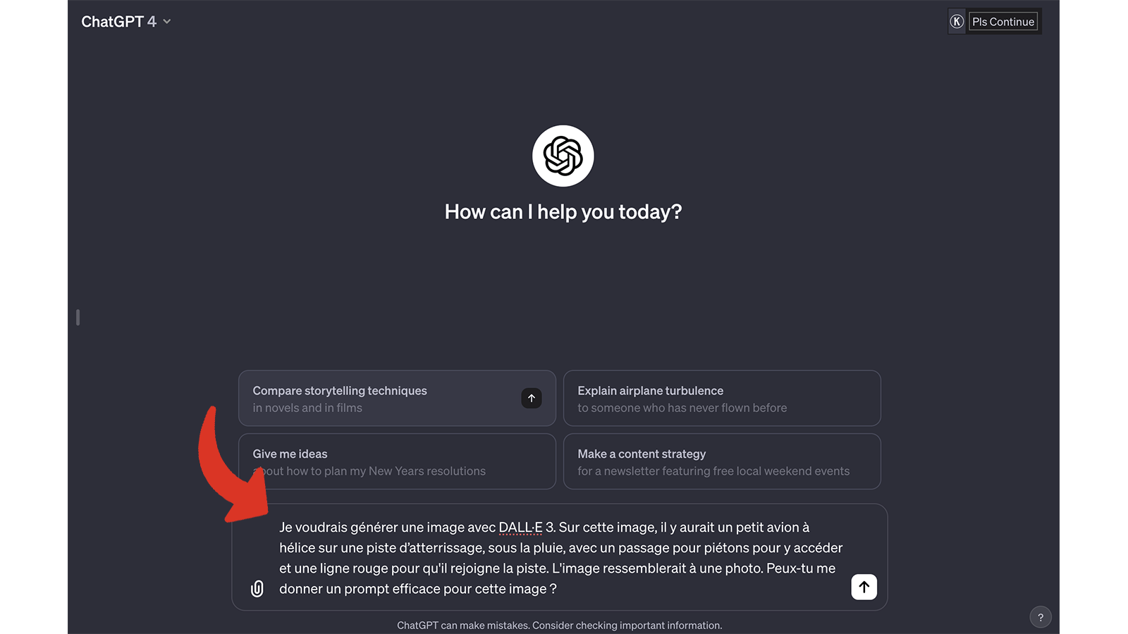 Comment utiliser ChatGPT pour vous aider à créer des prompts pour DALL·E