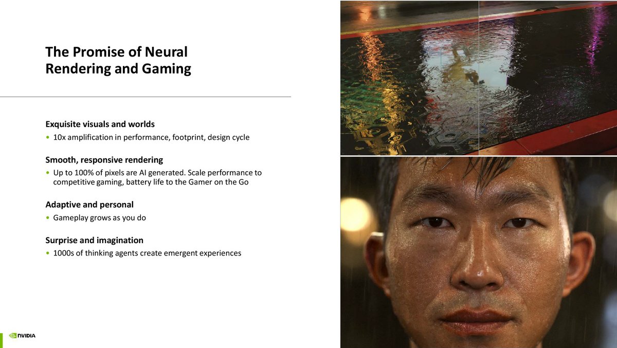 Le rendu neuronal est déjà employé dans les jeux vidéo. ©NVIDIA