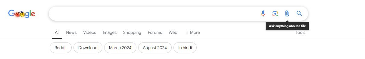 google search analyse document