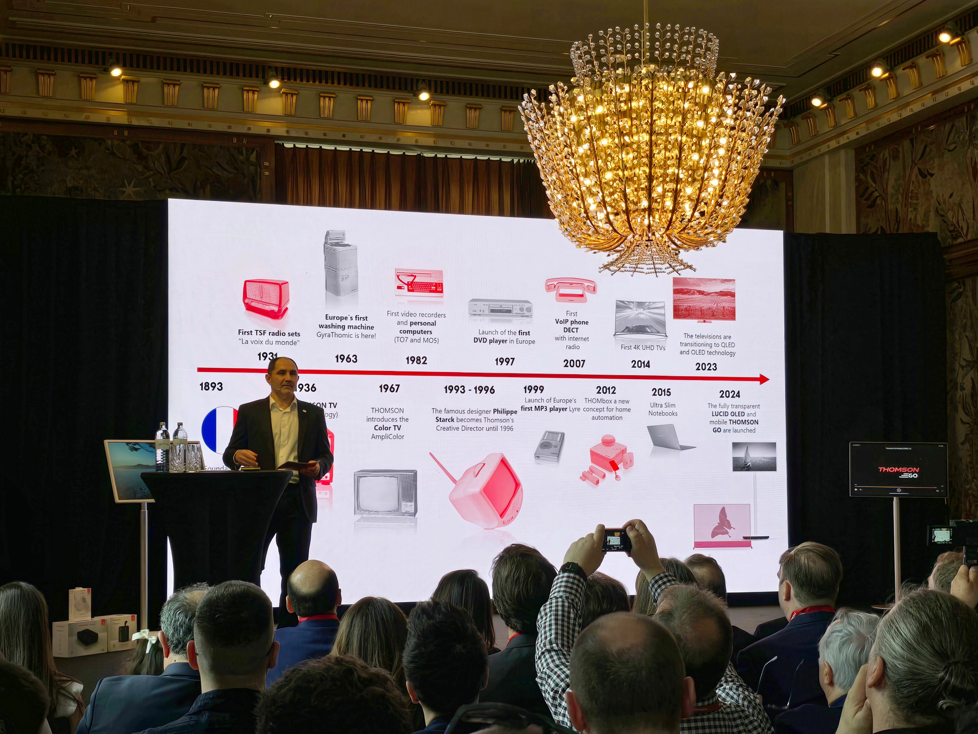 Khaled Debs, P.-D.G de StreamView, est revenu sur le passé chargé d'histoire de Thomson.  ©Matthieu Legouge