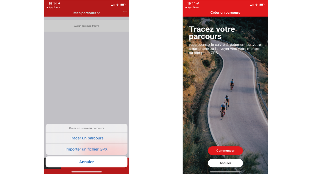 Applications GPS vélo : suivre un tracé GPX sur smartphone