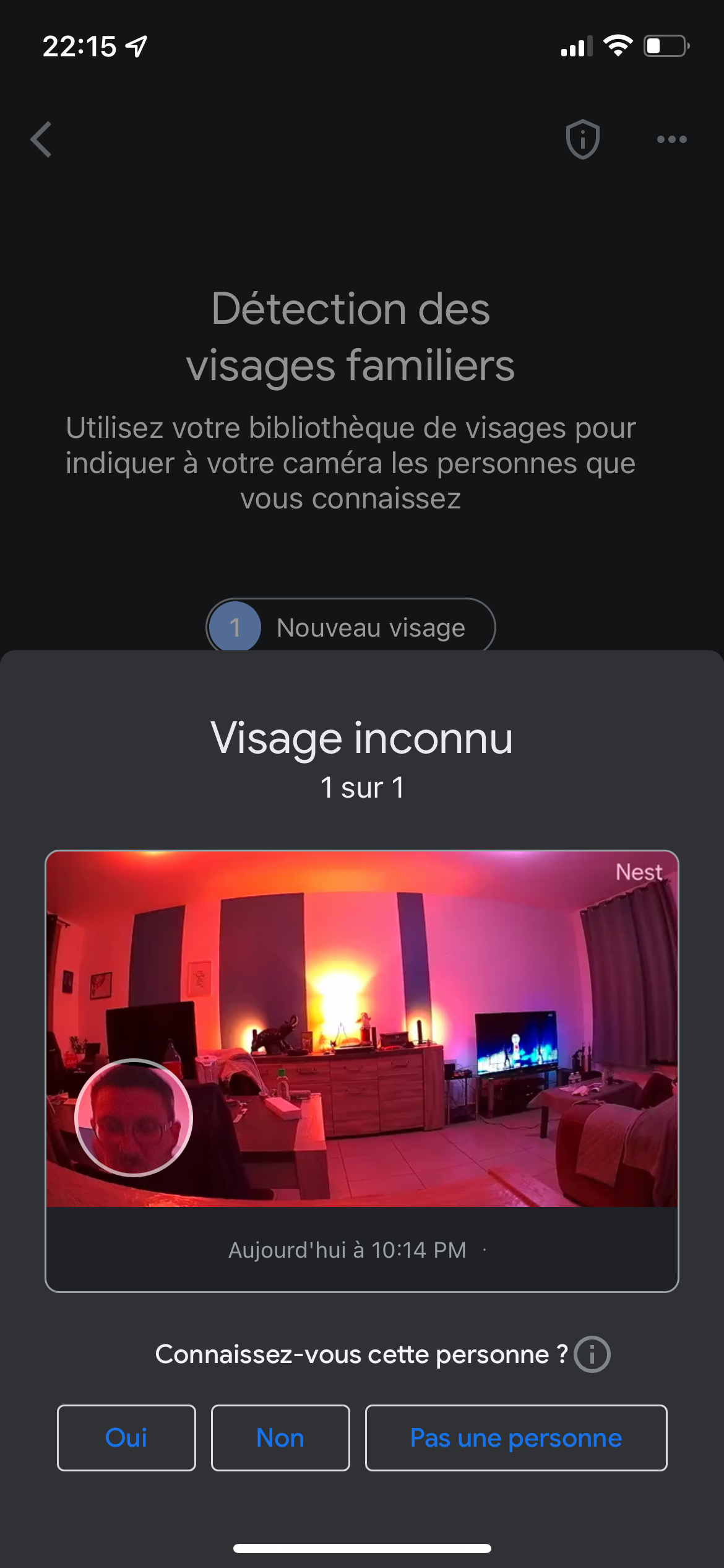 Test Google Nest Camera Intérieur