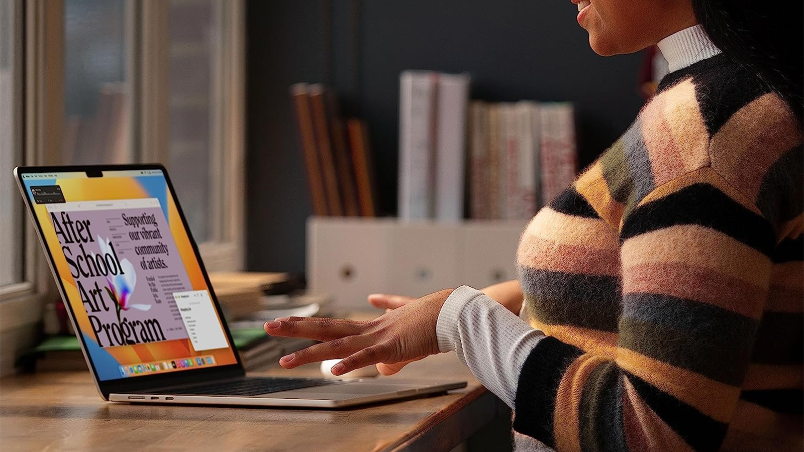 Le MacBook Air M2 et son écran de 15,3"