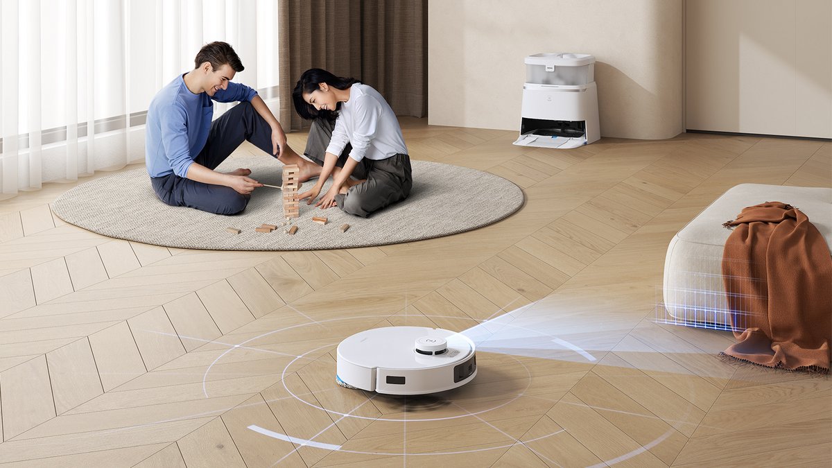 Cet aspirateur robot affiche une puissance d'aspiration de 11 000 Pa @Ecovacs