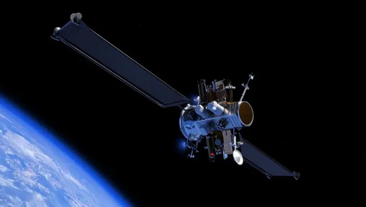 Représentation de Blue Ring de Blue Origin, stuffée de plusieurs charges utiles et composants - ©Blue Origin