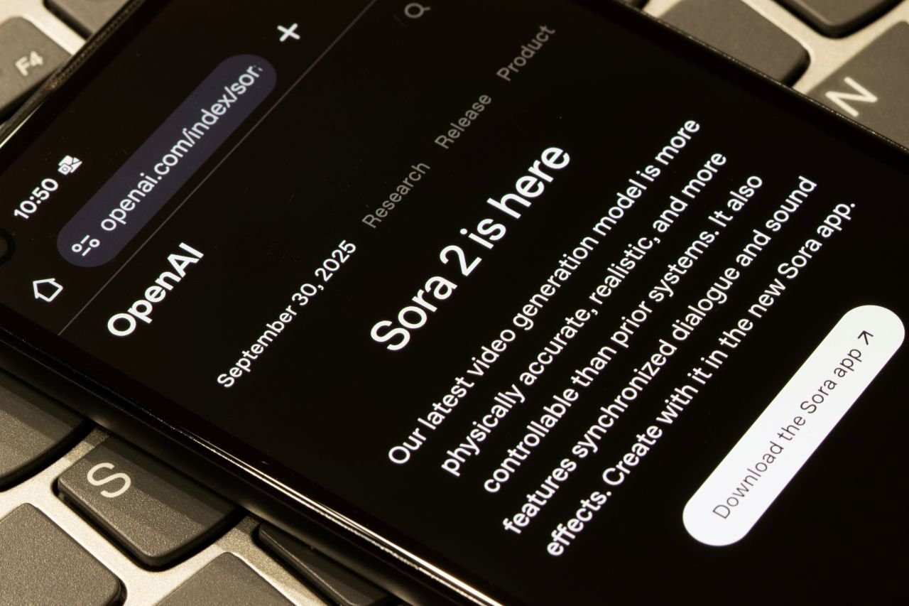 Sora 2 peut générer des séquences complexes, allant de routines de gymnastique à des scènes avec plusieurs objets en mouvement mais manque encore de réalisme - ©Tada Images / Shutterstock