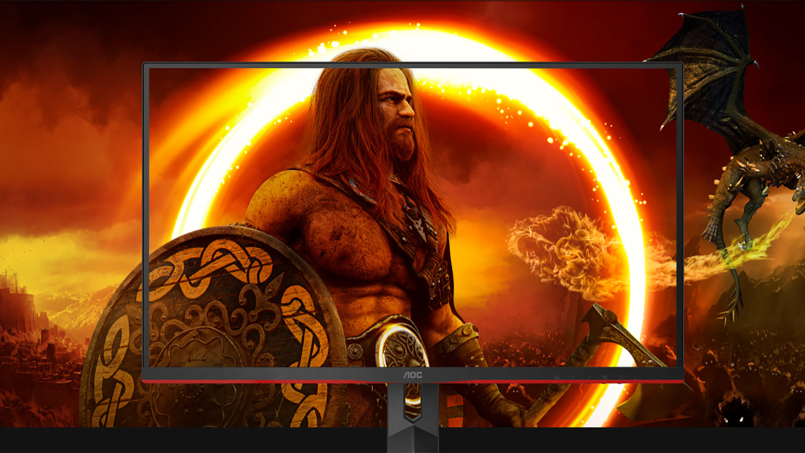 L'écran PC gamer AOC