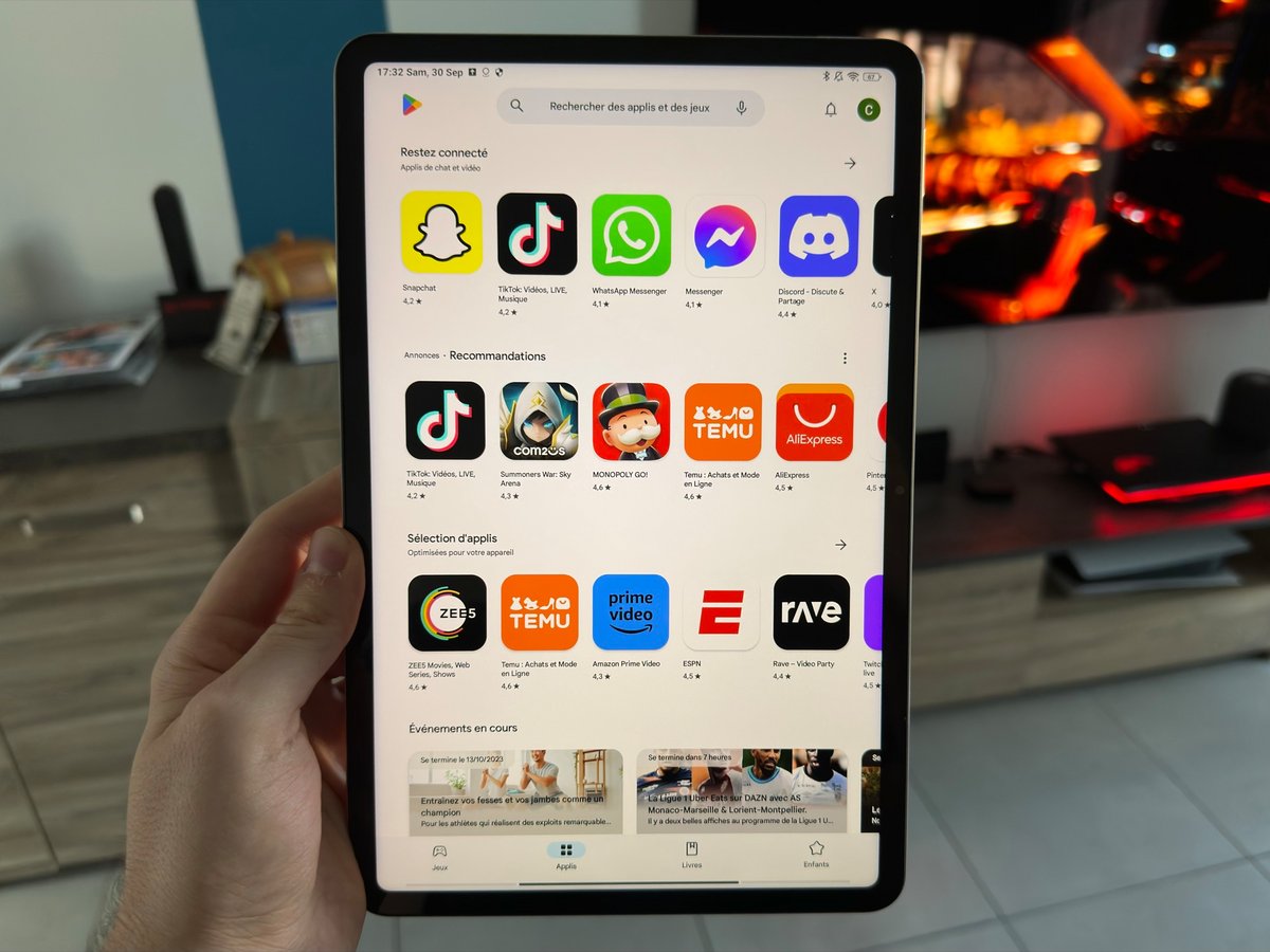 La Xiaomi Pad 6 est suffisamment puissante pour toutes vos apps © Mathieu Grumiaux pour Clubic