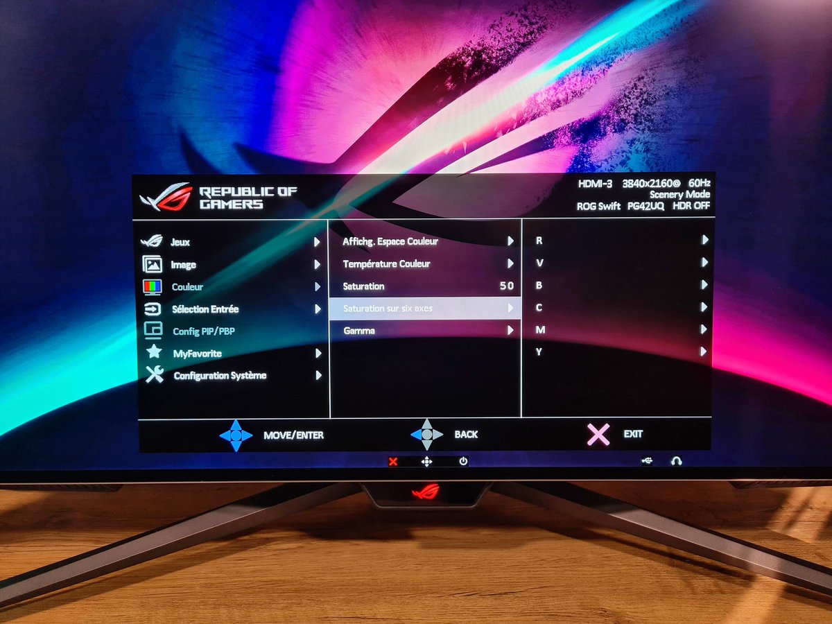 Test Asus ROG Swift OLED PG42UQ