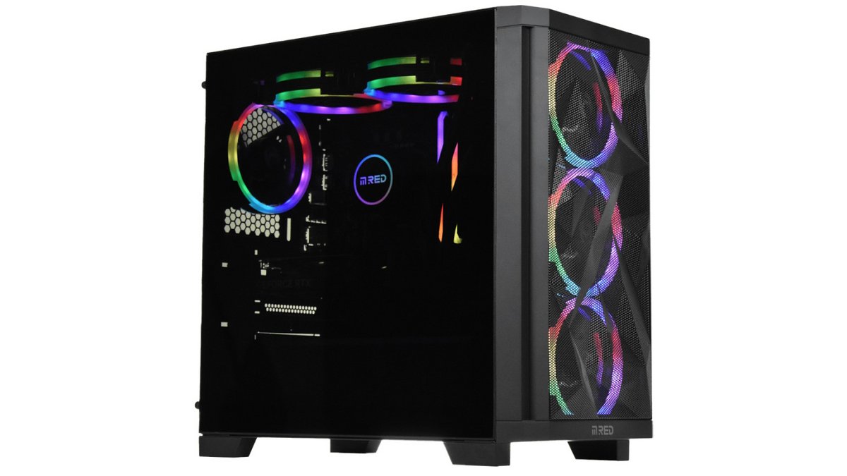 Le PC gamer #02_Blackcyber avec GeForce 4060 RTX est à 749,99€ chez Cybertek pendant le Black Friday. © Cybertek