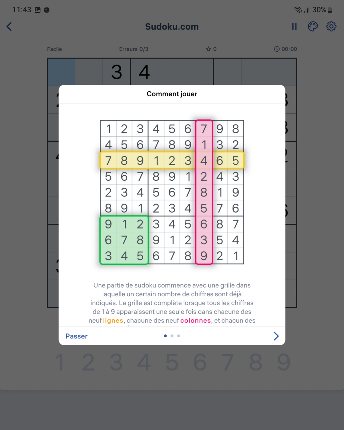 Sudoku.com Instructions