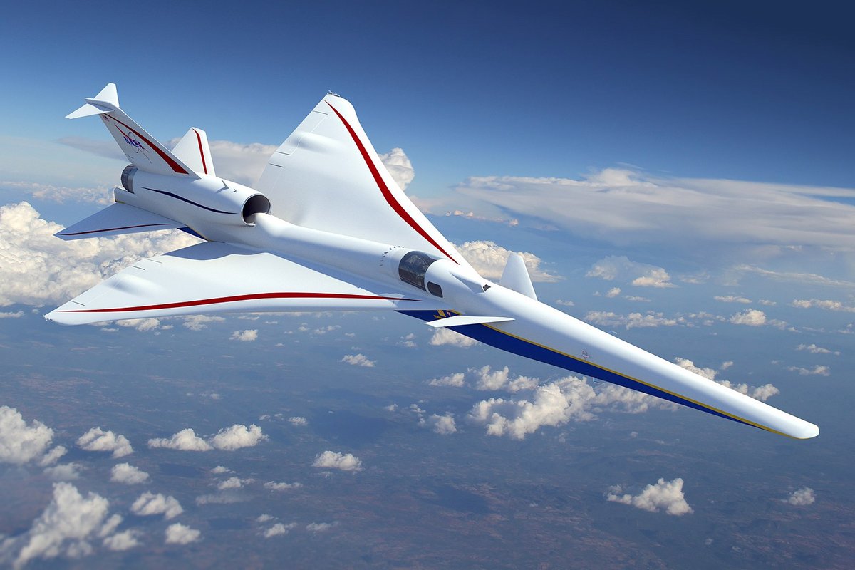 Avec son nez allongé, ses ailes "bossues" et ses petites surfaces portantes dispersées, le X-59 ne ressemble à aucun autre avion. Une configuration exceptionnelle pour des capacités exceptionnelles. Crédits: NASA