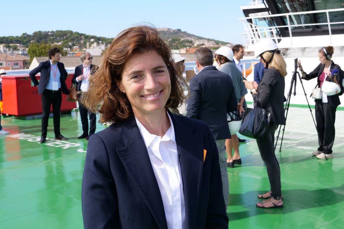 Christel Heydemann, patronne du groupe Orange © Alexandre Boero pour Clubic