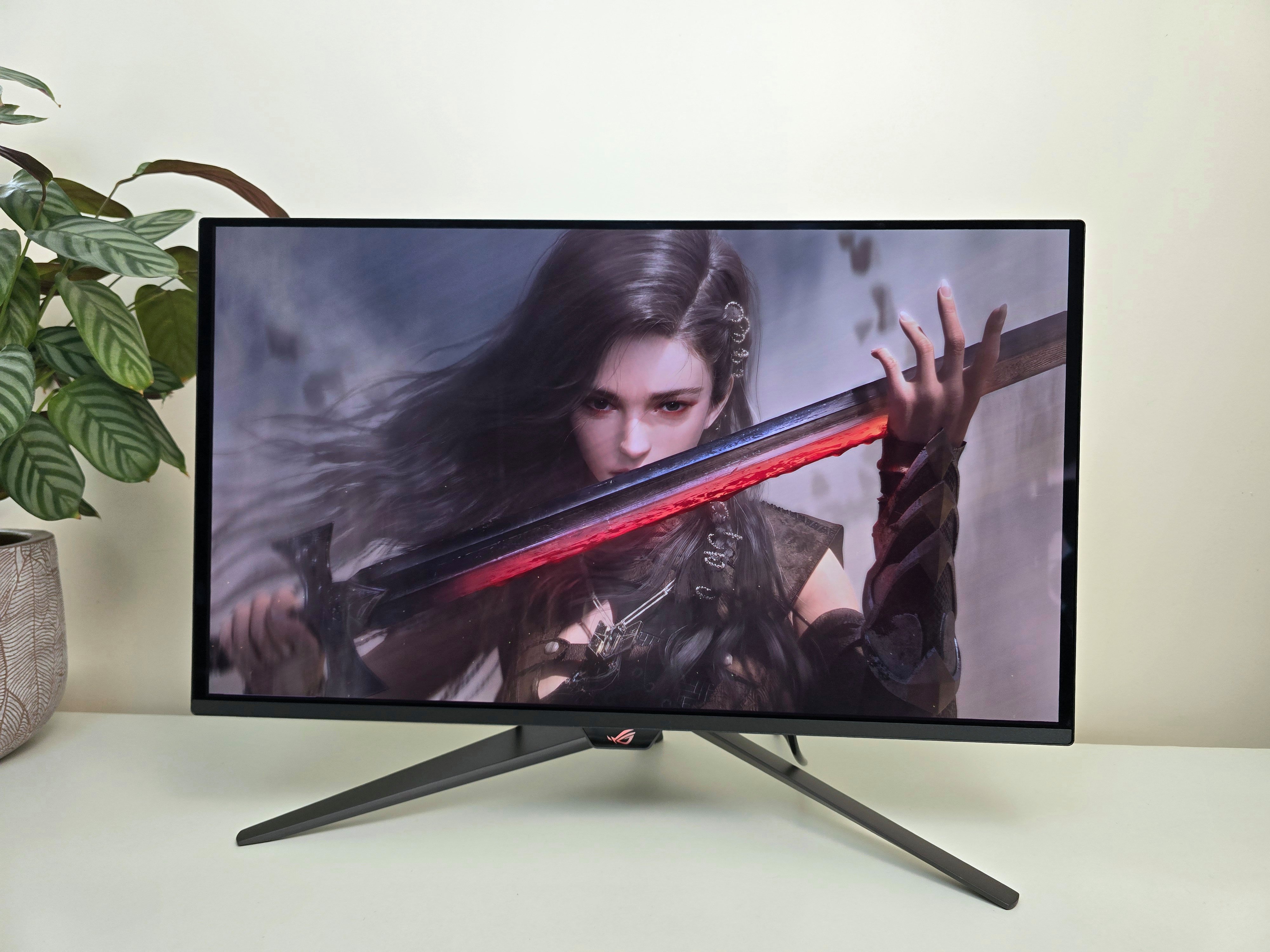 L’Asus ROG Swift PG27UCDM est l’un des premiers moniteurs 4K OLED à 240 Hz sur 27 pouces. ©Matthieu Legouge