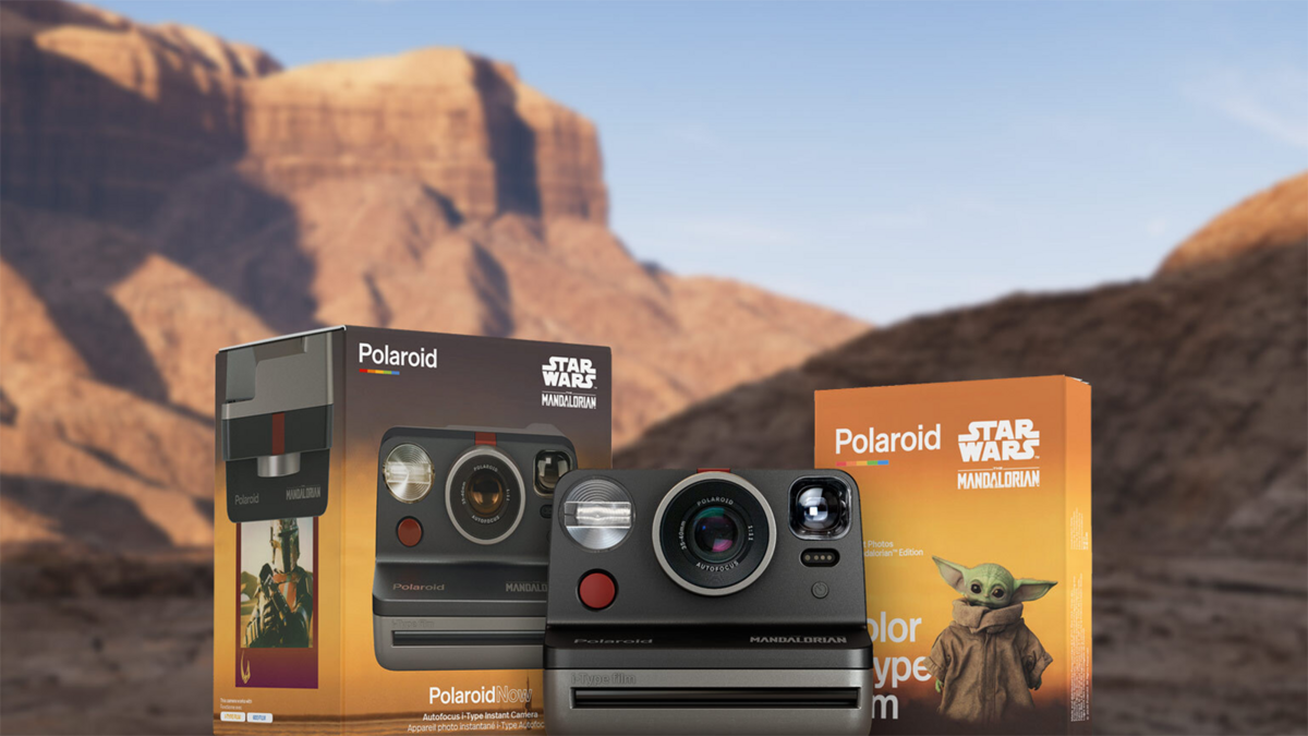 Le Polaroid Now édition The Mandalorian