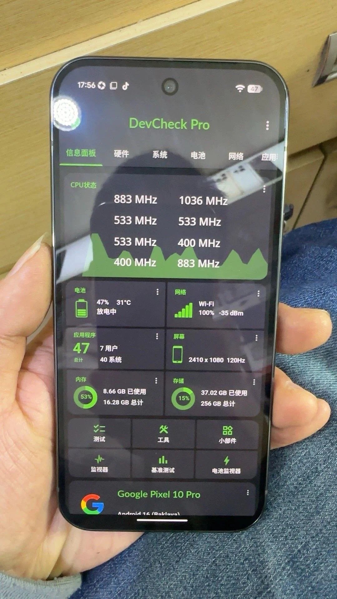 Pixel 10 Pro leak config