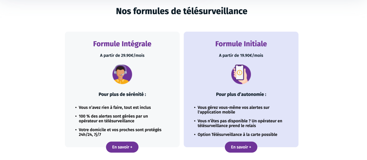 Deux offres de télésurveillance disponibles © Nexecur / Crédit Agricole