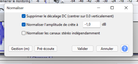 Audacity comment diviser un enregistrement