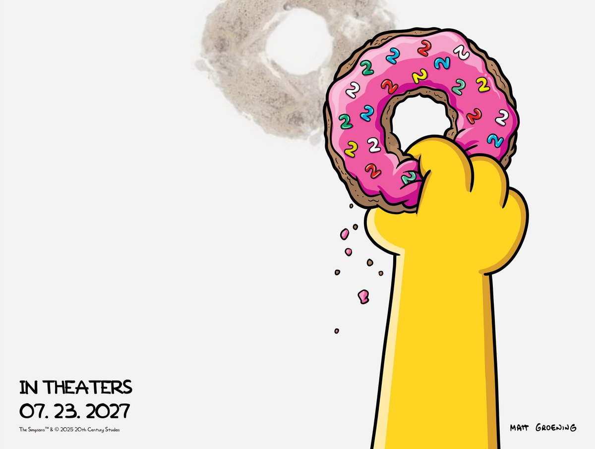 Le second film Simpson avait déjà posé sa date pour l'été 2027. © 20th Century Studios