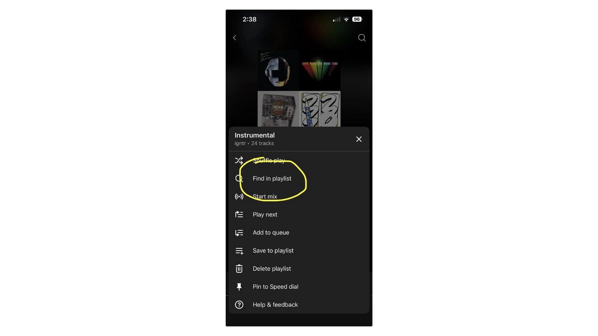 Un mode recherche enfin disponible dans les playlists. ©Google / Xerus9915 / Android Authority