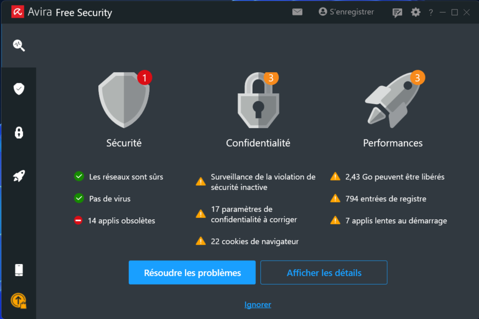 Avira Free Security - Analyses