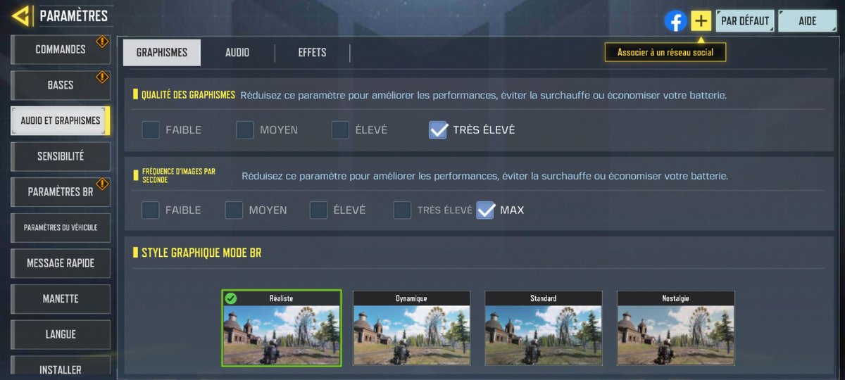 Le niveau de performances sur Call of Duty Mobile sur le POCO F4 GT.