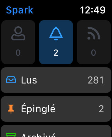 Sélec Apple Watch Spark