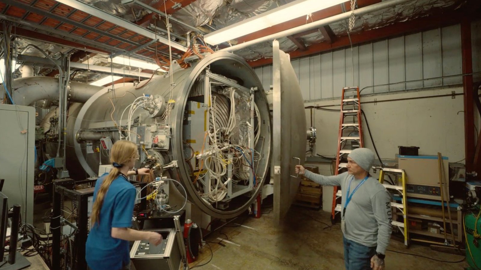 Le prototype de moteur ionique testé par la NASA. ©NASA/JPL-Caltech