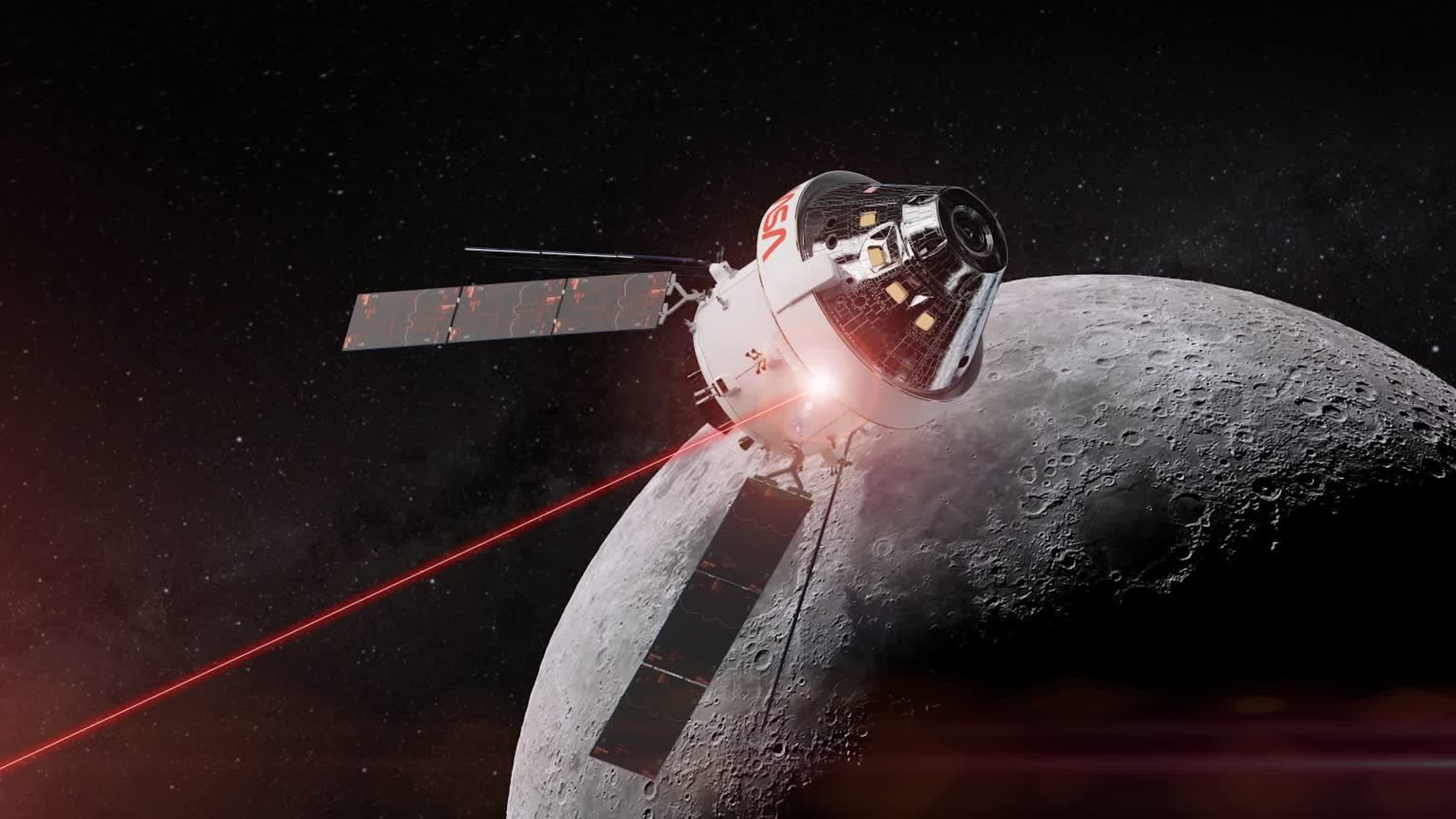 Des images de la face cachée de la lune seront diffusées en 4K. ©NASA