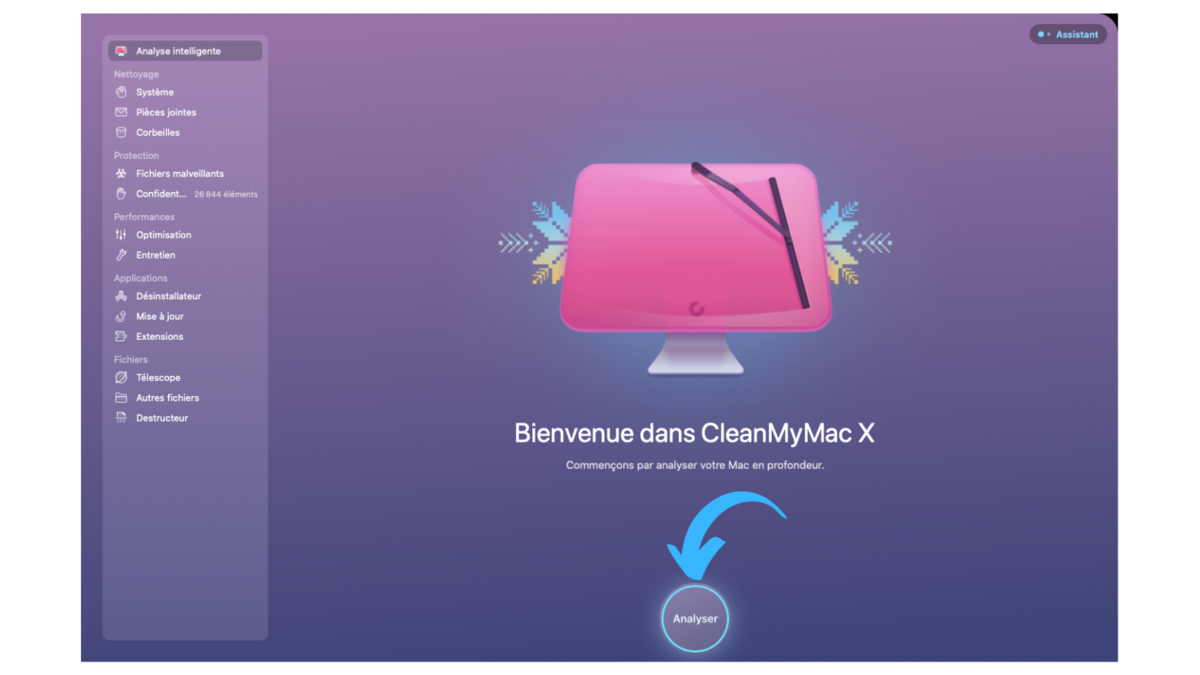 CleanMyMac Analyse 1