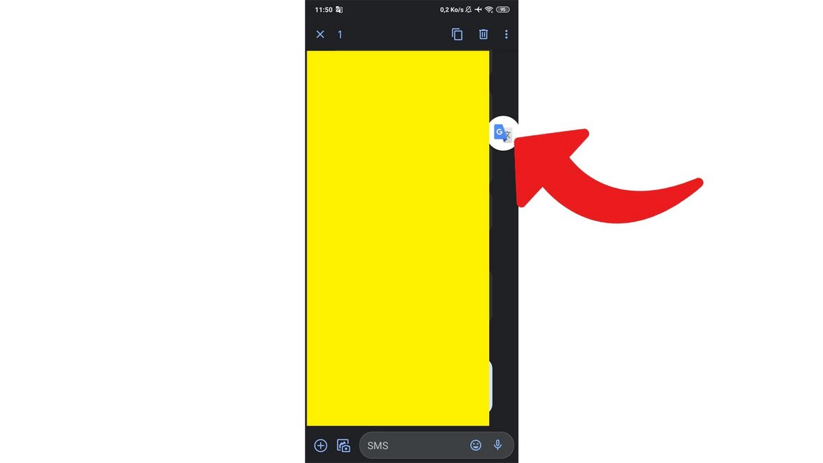 Google Traduction traduire SMS
