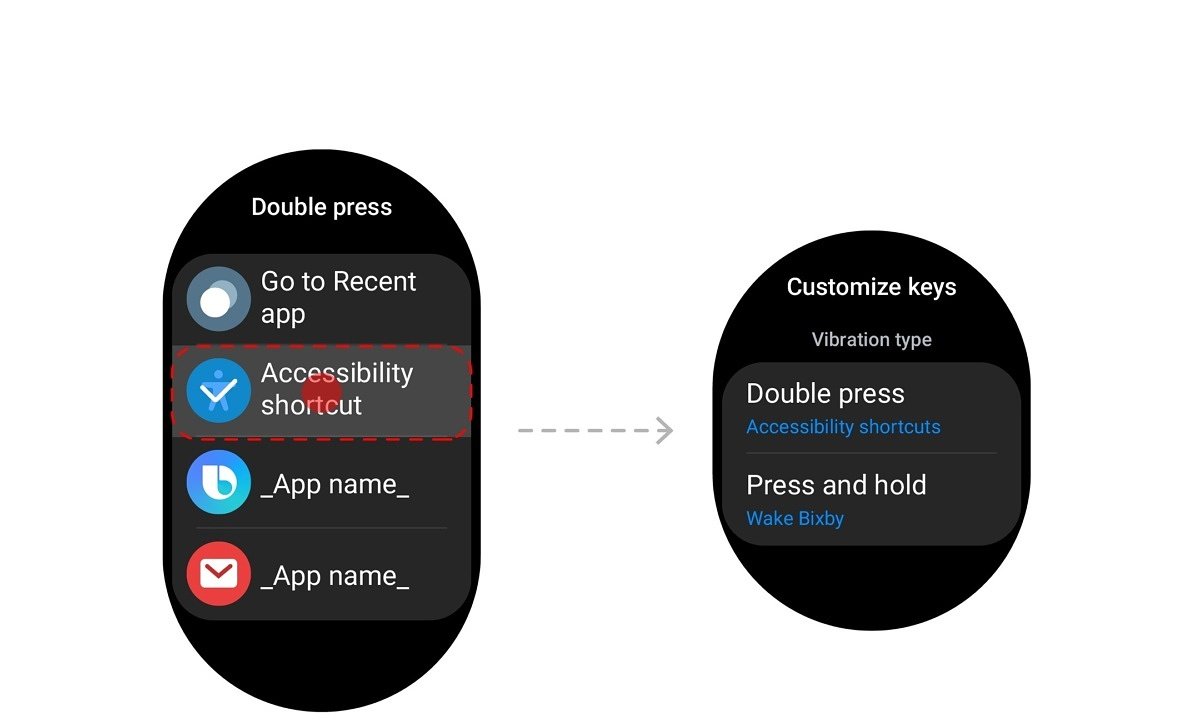 Interface Wear OS 3.5