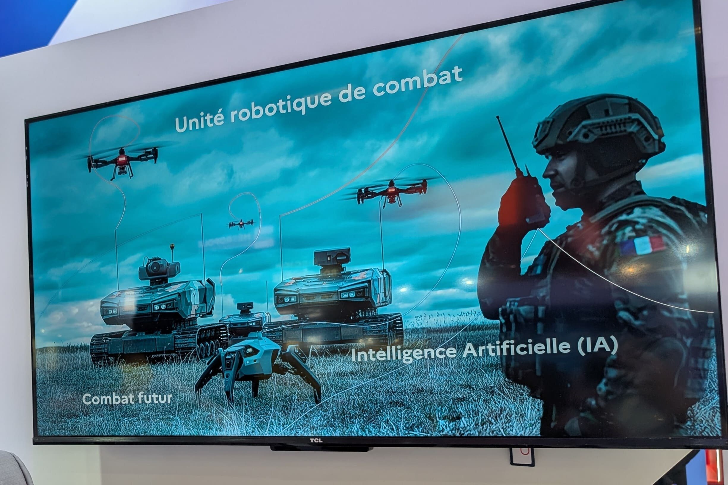 Illustration du projet Pendragon, captée à VivaTech © Alexandre Boero / Clubic