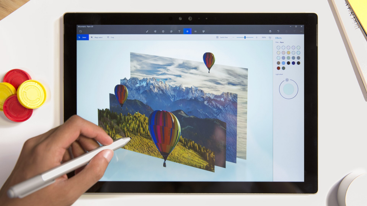 Connassiez-vous Paint 3D ? Eh bien, elle va très bientôt disparaître © Microsoft