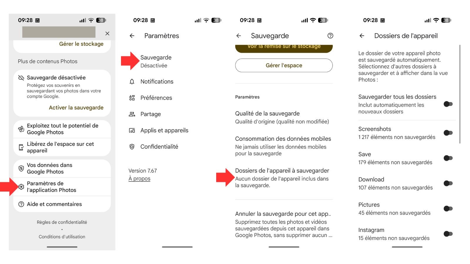 Sauvegardez vos médias avant de supprimer les copies locales. ©Google