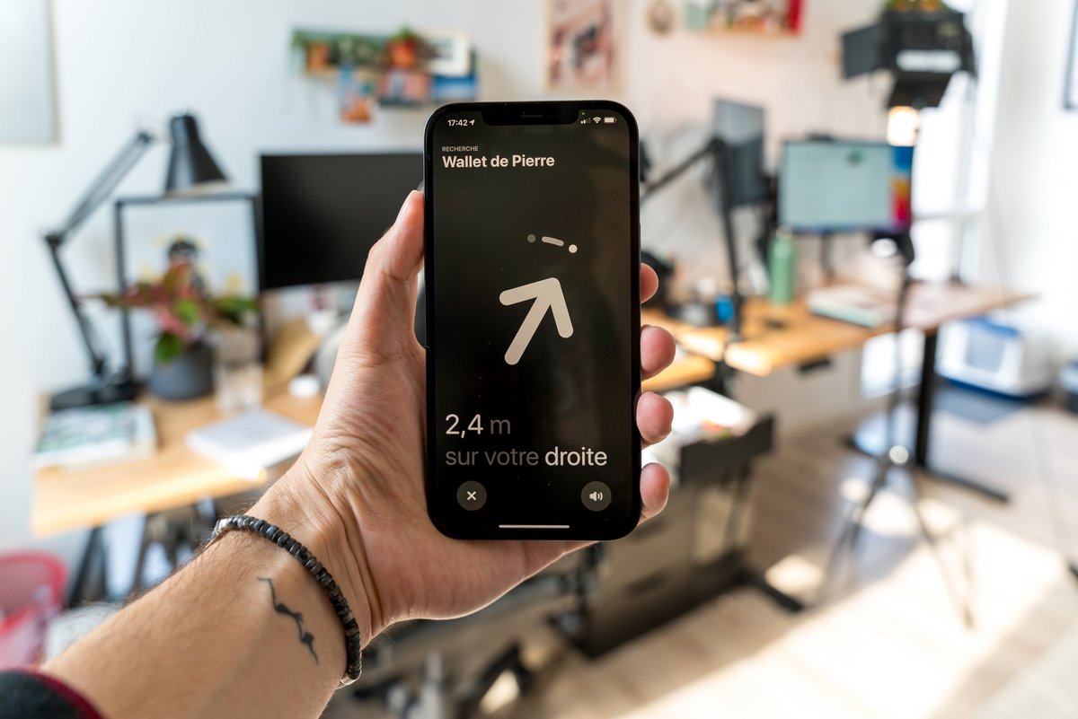 La fonctionnalité de localisation précise n'est disponible que sur les iPhone 11 et ultérieurs © Pierre Crochart pour Clubic