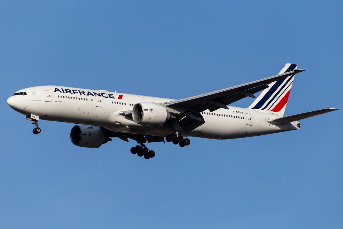 Un Boeing 777 de la compagnie Air France. ©Wenjie Zheng / Shutterstock