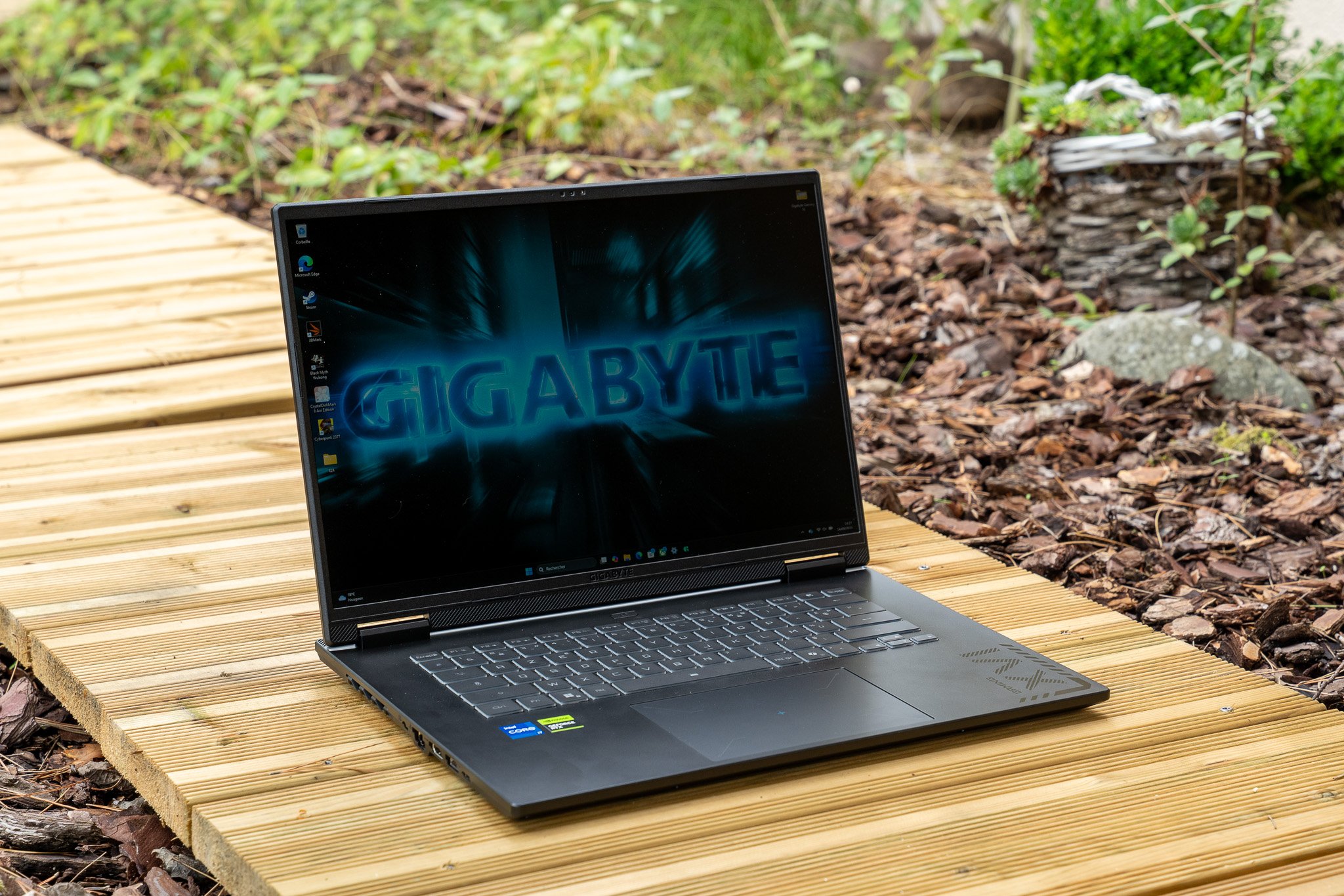 Voici le Gigabyte Gaming 16 2025. © Nathan Le Gohlisse pour Clubic