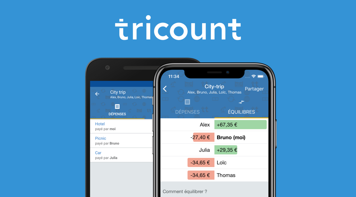 Une fois Tricount adopté sur un voyage, difficile de revenir en arrière. © Tricount
