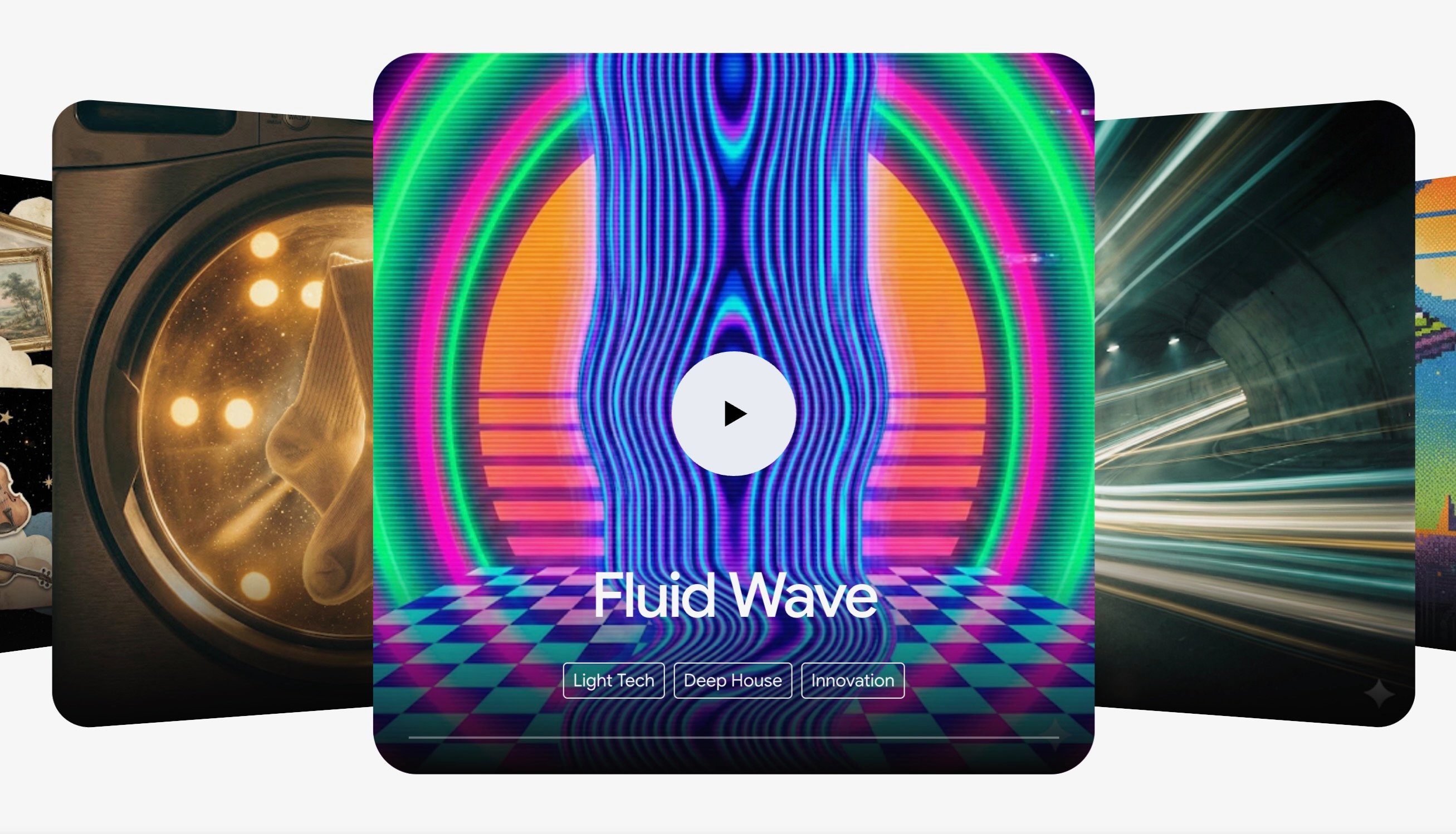 Le générateur de musique IA de Google s'améliore. ©Google