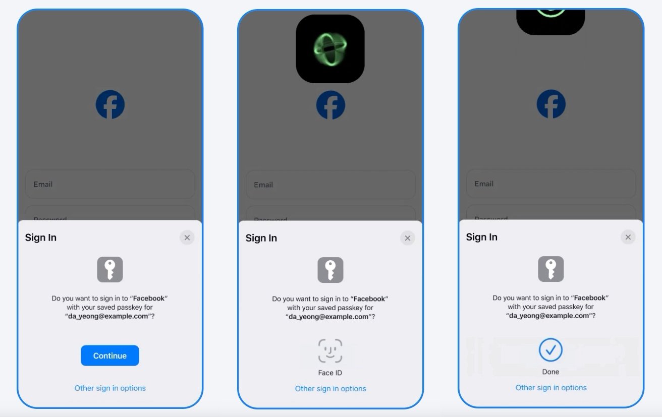 Facebook va enfin prendre en charge les passkeys sur mobile. © Meta