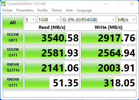 Kioxia BG5 vs SSD Valve - Steam Deck